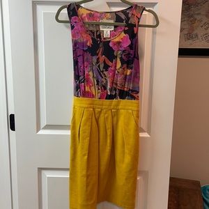 Tabitha silk and cotton dress